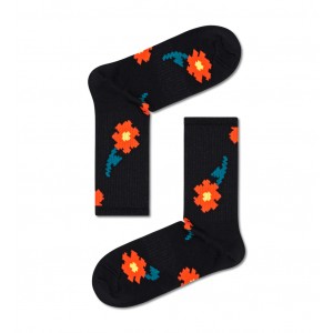 Pixle Flower 3/4 Crew Sock