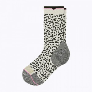 Leopard Sneaker Socks